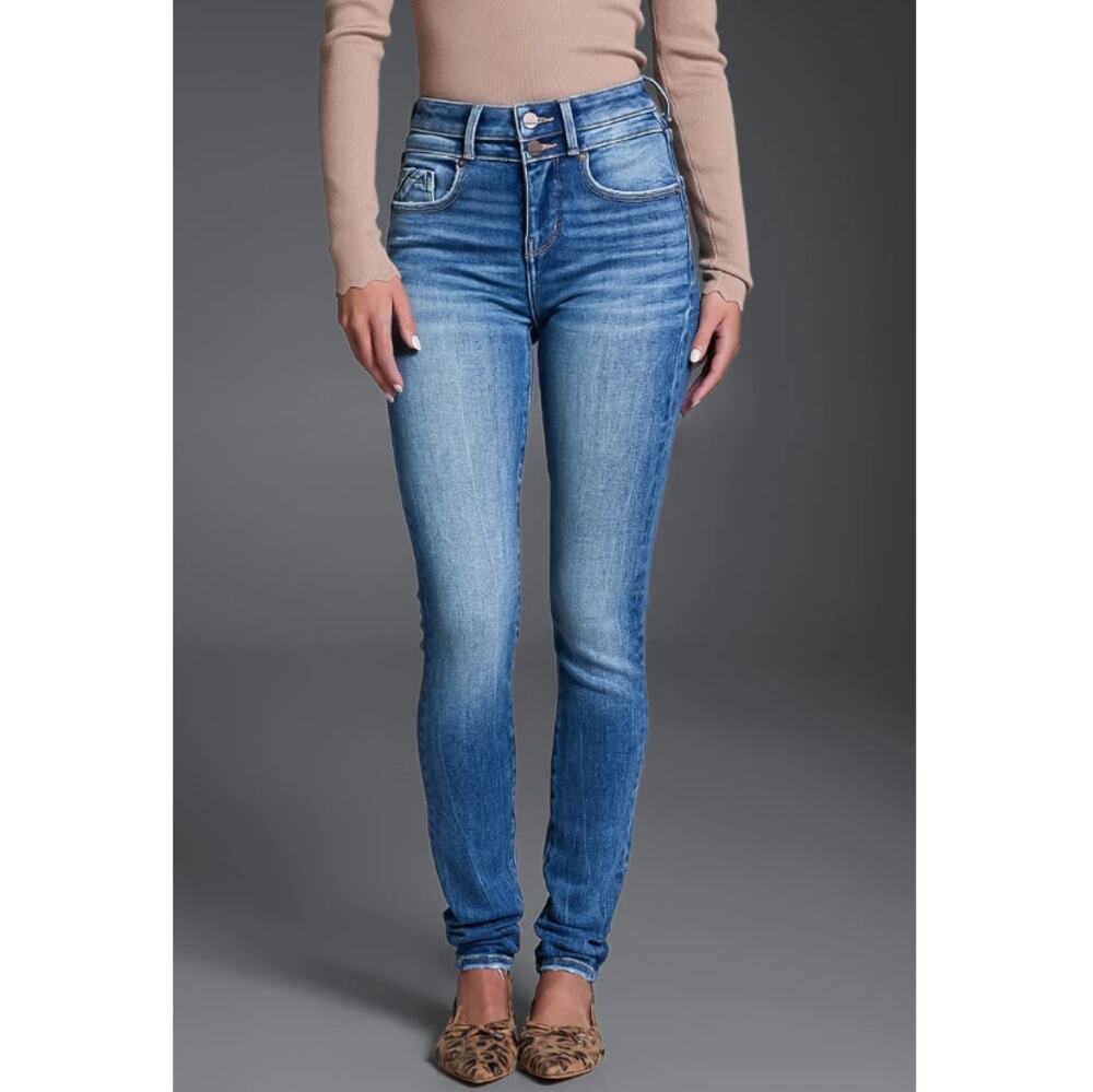 Buckle Black Bamberg 2 High Rise Fit No. 35 Skinny Stretch Jeans Size 24x32